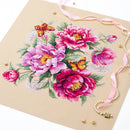 Flower Magic. Peonies Counted Cross Stitch Kit by Magic Needle 140-001