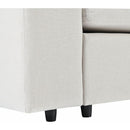 L-shaped Modular Sectional Sofa with Removable Back Cushions,3 Pillows and 2 Storage Spaces,Suitable for Living rooms,Offices and Apartments