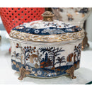 Lovecup Imari Garden Lidded Box L4100