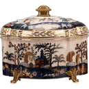 Lovecup Imari Garden Lidded Box L4100