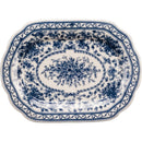 Lovecup Blue White Bouquet Platter Large L4181