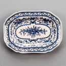 Lovecup Blue White Bouquet Platter L4182