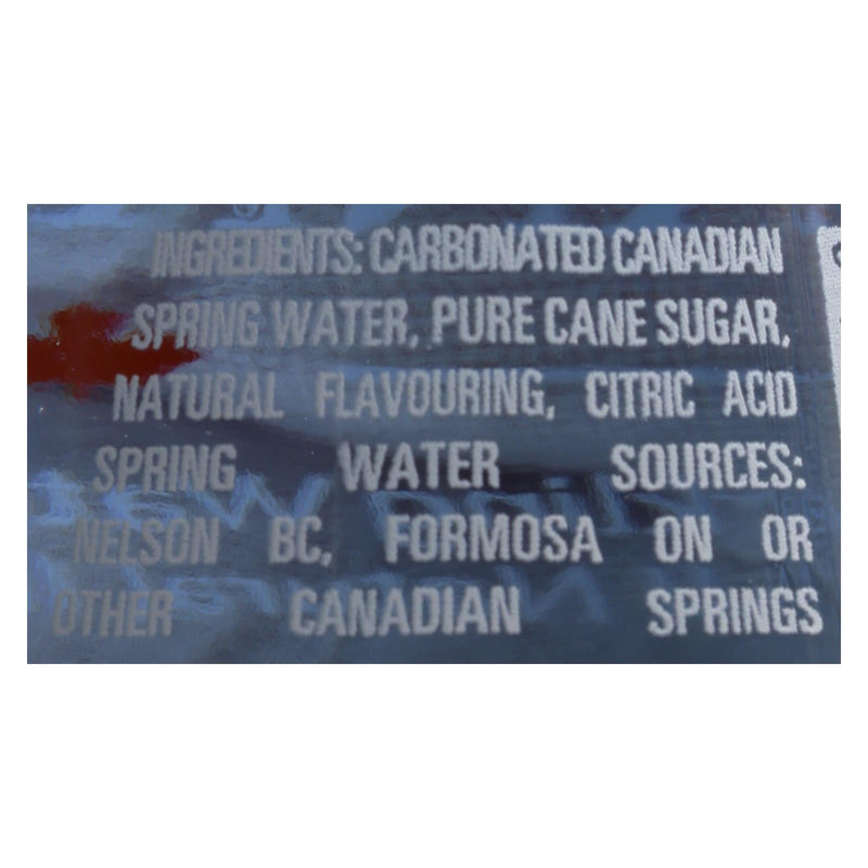 Clearly Canadian Wild Cherry Sparkling Water, Pack of 12 - 11 Fl Oz