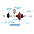 Whole System Adjustable Pressure Reducer for Blumat systems
