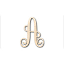 Unfinished Wood Monogram A Shape - Craft - up to 46" DIY