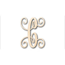 Unfinished Wood Monogram C Shape - Craft - up to 46" DIY