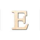 Unfinished Wood Bold Epsilon Shape - Craft - up to 46" DIY