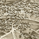 Vintage Map of Bedford City, Virginia 1891