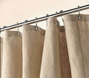 Hemp Shower Curtain – Bath, Tub + Stall Sizes – Made in USA