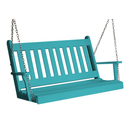 Keystone Amish Co. 5 Foot Franklin Poly Composite Porch Swing, Aruba