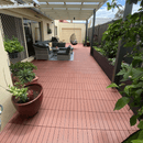 Deck Tiles - Premium WPC Interlocking | DECKO (11.8" x 11.8" x 0.8") - choose color - (One Piece)