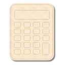 Unfinished Wood Etched Calculator Shape | Paint By Line Crafts | up to 30" DIY