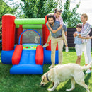 8x7 Junior Inflatable Bouncer With Slide And 50 Balls