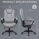 Ergonomic High Back Office Chair For Long Seating, Big Tall