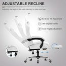 Ergonomic Gaming Chair With Footrest And Lumbar Support