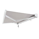 [14X10FT] Awntech Key West Premium Electric Outdoor Motorized Retractable Awning [FCL14/FCR14-SBY] (SAK46935)