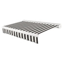 [14X10FT] Awntech Key West Premium Electric Outdoor Motorized Retractable Awning [FCL14/FCR14-SBY] (SAK46935)
