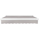 [14X10FT] Awntech Key West Premium Electric Outdoor Motorized Retractable Awning [FCL14/FCR14-SBY] (SAK46935)