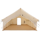 [14X16FT] White Duck Alpha Pro Four Season Wall Tent W/ PVC Floor And Aluminum Frame (SAK51982)