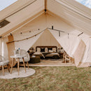 [14X16FT] White Duck Alpha Pro Four Season Wall Tent W/ PVC Floor And Aluminum Frame (SAK51982)