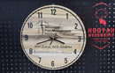 15-Inch Personalized Teak Wall Clock – Custom Luxury Timepiece