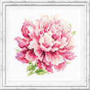 Peony Counted Cross Stitch Kit by Magic Needle 150-007