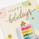 Cake Christmas Card