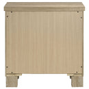Oakglen 2-drawer Nightstand Bedside Table Weathered Oak