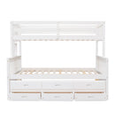 Bunk Bed With Twin Size Trundle And Drawers