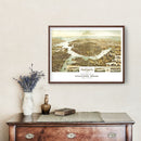 Vintage Map of Norfolk, Virginia 1892