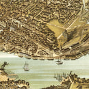 Vintage Map of Norfolk, Virginia 1892
