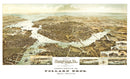 Vintage Map of Norfolk, Virginia 1892