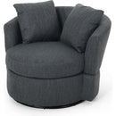 SWIVEL CLUB CHAIR