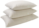 Organic Kapok Sleep Bed Pillows with 100% Organic Cotton Fabric - Plant Based Vegan