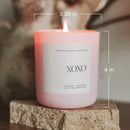 Playing Mahjong with Mah Girls Soy Candle - Pink Matte Jar - 15 oz (Salt and Sea)