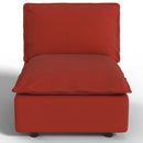 Ainfox Module Sofa Oversized Sectional Sofa Red For Living Room