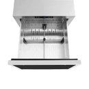 ZLINE 24" Touchstone 168 Can Outdoor-Rated Dual Refrigerator Drawer, Panel Ready Champagne Bronze, RDSPOZ-24-CB