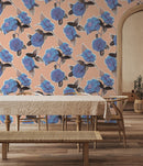 Camellia Wallpaper, cotton candy