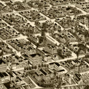 Vintage Map of Little Rock, Arkansas 1887