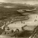 Vintage Map of New Orleans, Louisiana 1863