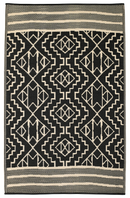 Kilimanjaro - Black Outdoor Rug for Patio FINAL SALE