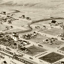 Vintage Map of Clarendon, Texas 1890