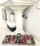 161 Piece Household Tool Kit with Convenient 3.6 Volt Lithium Ion Cordless Screwdriver - DT0739