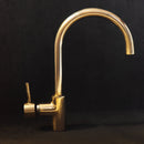 Unlacquered Solid Brass Bathroom Faucet, 360° Degree Brass Faucet