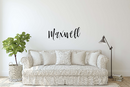 Personalized Custom Name Wood Sign in 27 Fonts