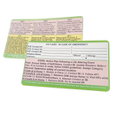 ICERS Quick Reference Decals - A supplement to the In Case of Emergency Response System