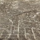 Vintage Map of Lima, Ohio 1892