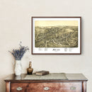 Vintage Map of Scio, Ohio 1899