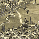 Vintage Map of Scio, Ohio 1899