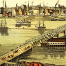Vintage Map of Toledo, Ohio 1876